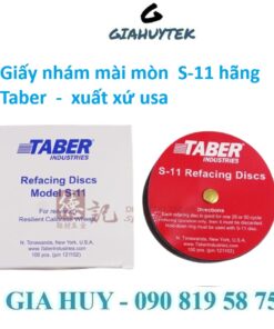 Giấy Nhám Mài Mòn S-11 Taber - Giải Pháp Chuẩn Hóa Kiểm Tra Độ Bền Vật Liệu