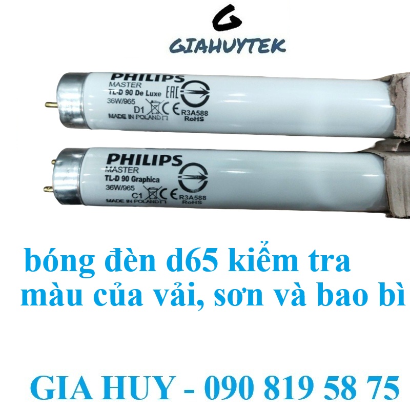 Bóng đèn D65 so màu TL-D90 Graphcia 36W/965 Philips