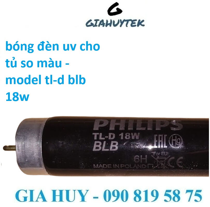 Bóng đèn UV Philips TL-D 36W BLB: Giải pháp vàng cho ngành may mặc & sơn phủ