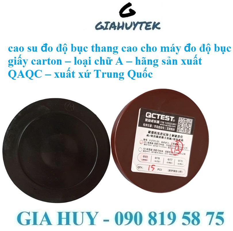 Cao Su Đo Độ Bục Loại Thang Cao: “Trợ Thủ” Không Thể Thiếu Cho Giấy Carton Siêu Bền!