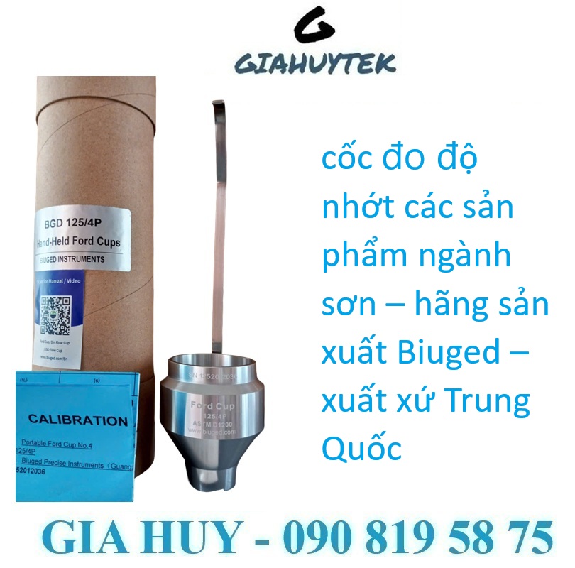 Cốc đo độ nhớt (viscosity cup)