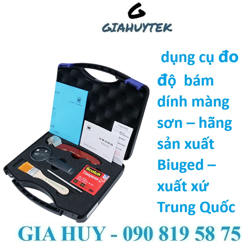 Dụng cụ Đo Độ Bám Dính Sơn: Công Cụ Không Thể Thiếu Trong Ngành Sơn Và Nội Thất