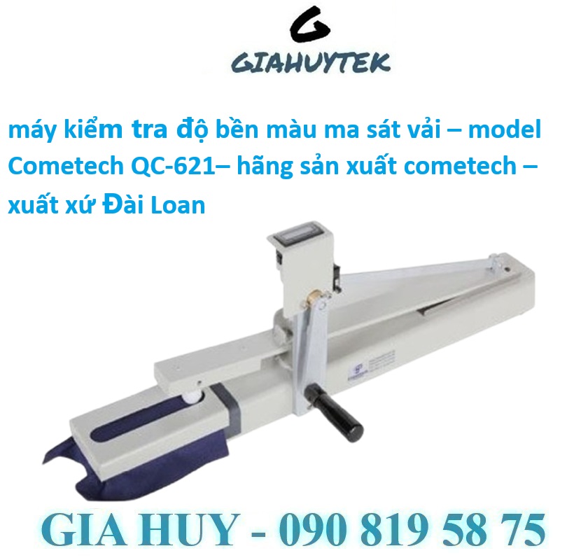 Máy Đo Ma Sát Crockmeter: “Vệ Sĩ” Bảo Vệ Chất Lượng Màu Vải