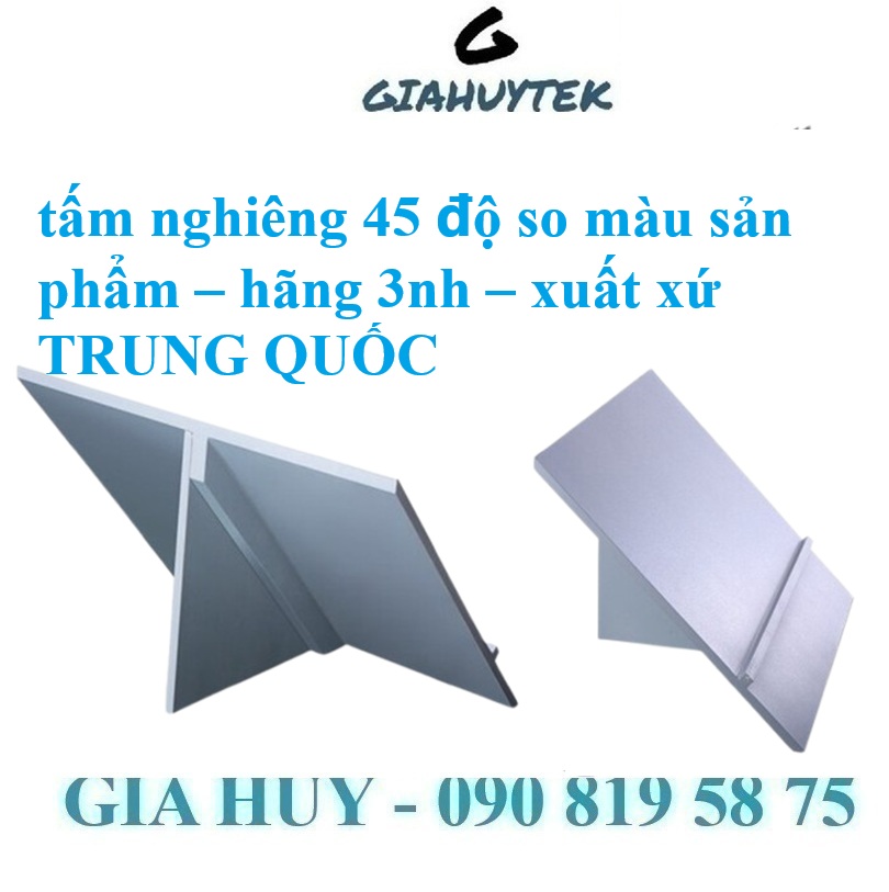 Tấm Nghiêng 45 Độ Cho Tủ So Màu 3NH: Bí Quyết “Chuẩn Màu” Không Thể Bỏ Qua!