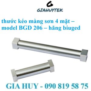 Thước Kéo Màng Sơn 4 Mặt - Công Cụ Đo Độ Dày Sơn Chuẩn Xác