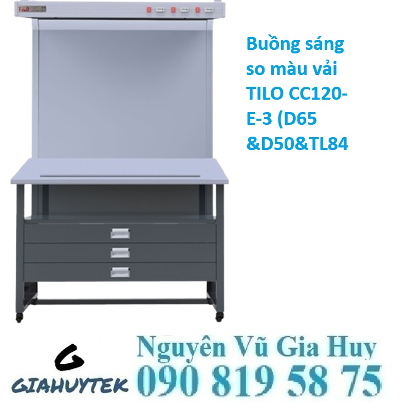Bàn so màu model CC120 – Giải pháp chuẩn cho in ấn, bao bì & may mặc